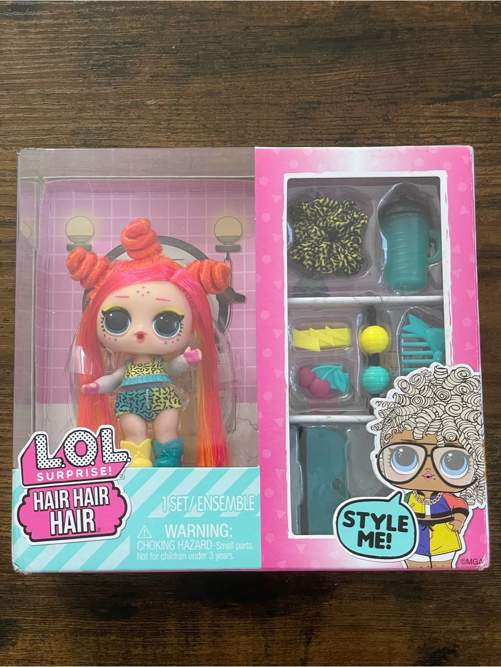 L.O.L. Surprise! Orange Rainbow Hair, Hair, Hair Fashion Doll NWT